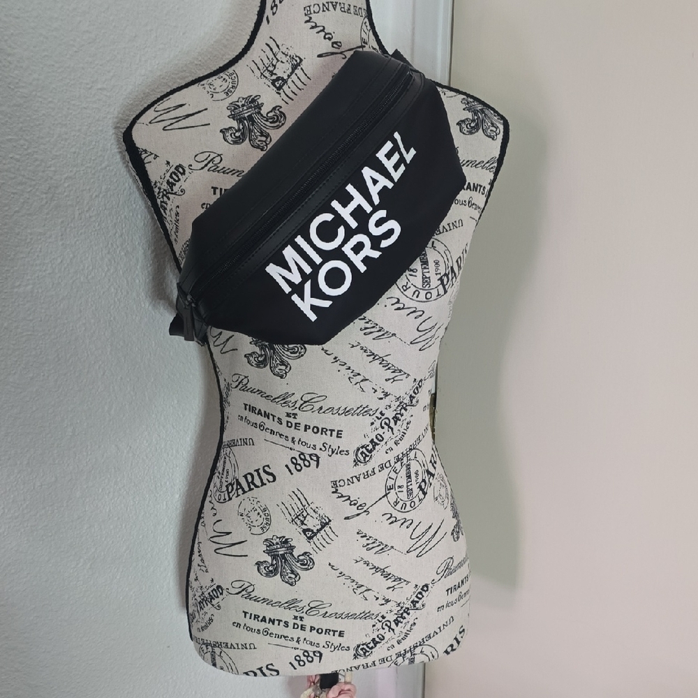 Michael Kors Black Waist Bag